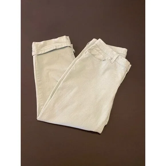 Style & Co. Womens Curvy Cuffed Capri Jeans Size 10 - Picture 10 of 11